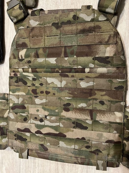 Плитоноска Збільшенна Ukrarmor PRO + бокові бал пакети