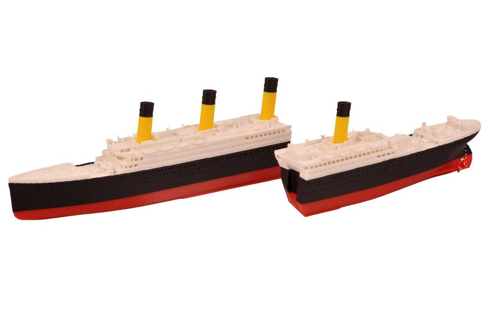 RMS Titanic model łamany z magnesami! – 269 mm (Skala 1:1000)