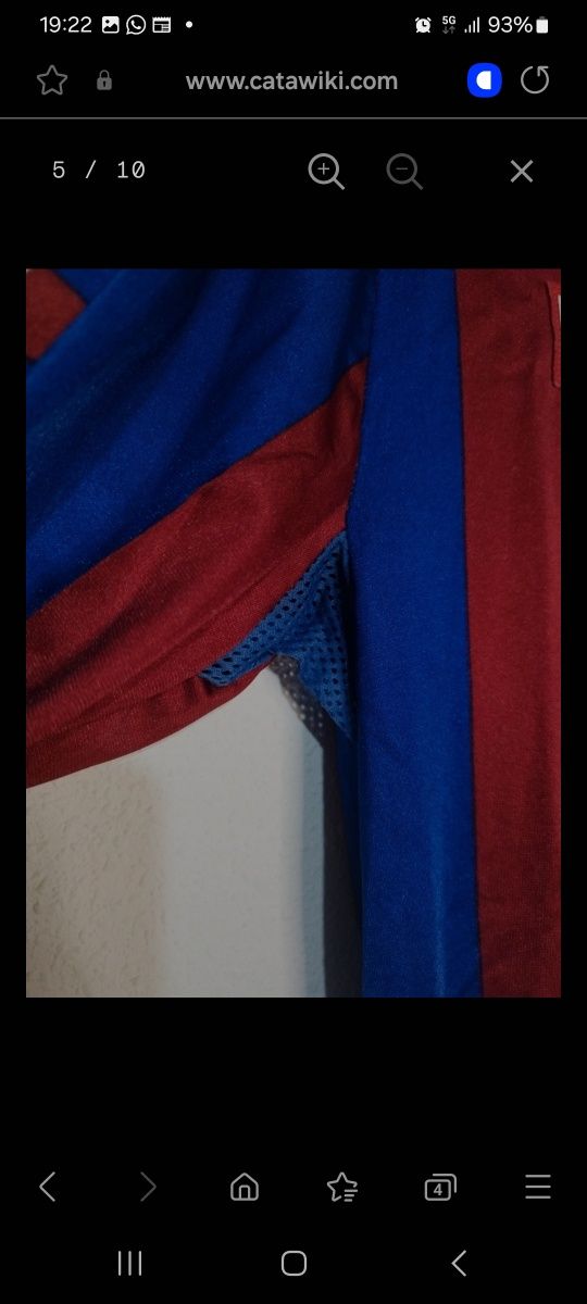 Camisola de jogo do quini do barcelona   artilheiro do campeonato.