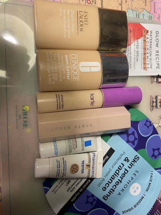 Podklad estee lauder double wear 1w1 clinigue ever better tarte fenty