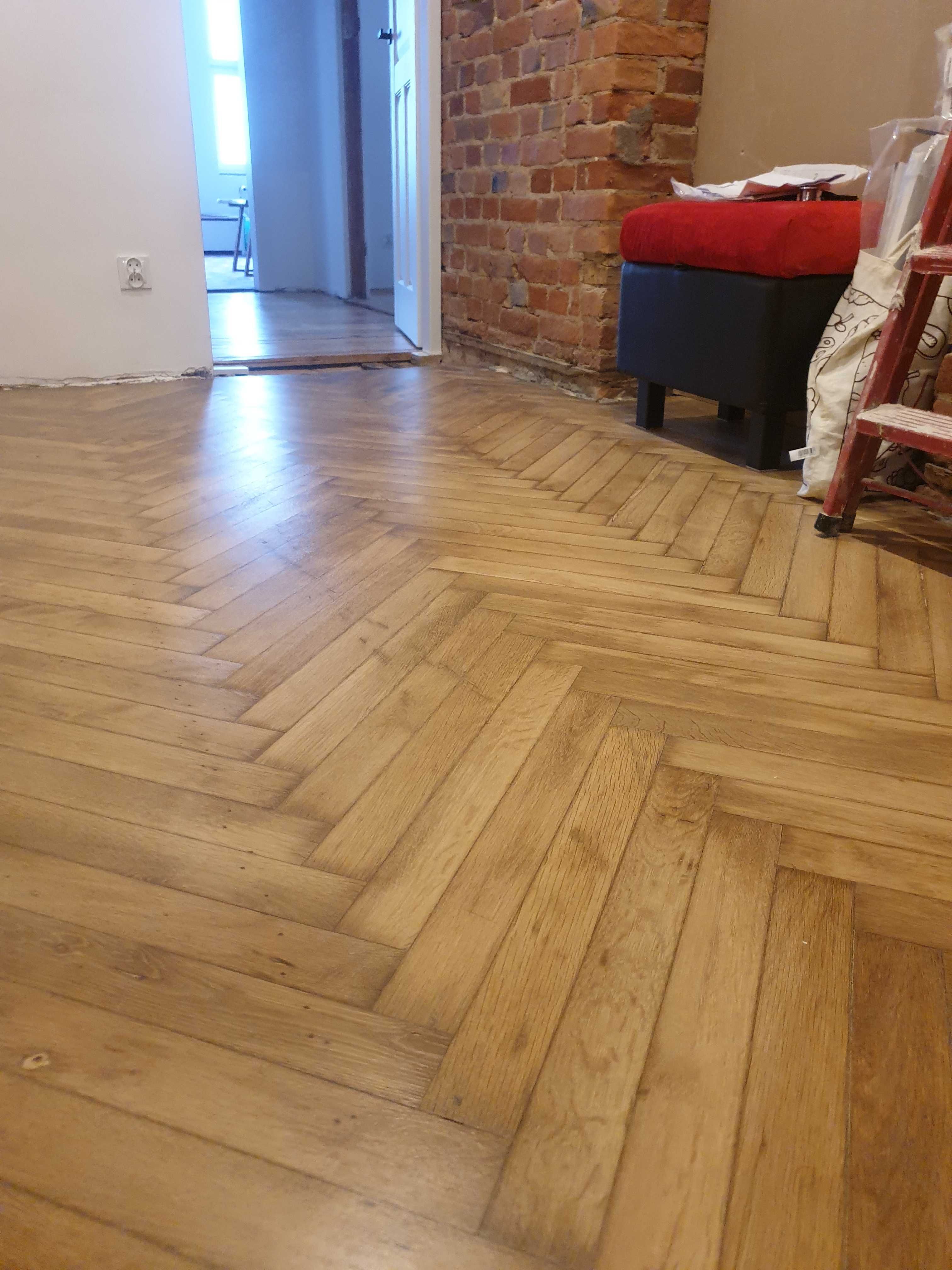 Cyklinowanie bezpyłowe, usuwanie subitu/lepiku, usuwanie klejów