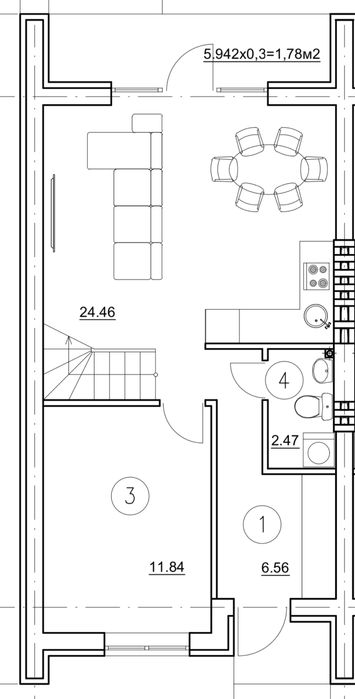 Акція!! Будинок Вашої мрії 98м2 у с. Чайки з ГАЗОМ