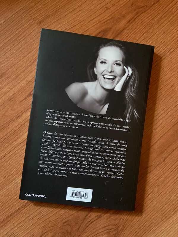 Livro "Sentir" Cristina Ferreira