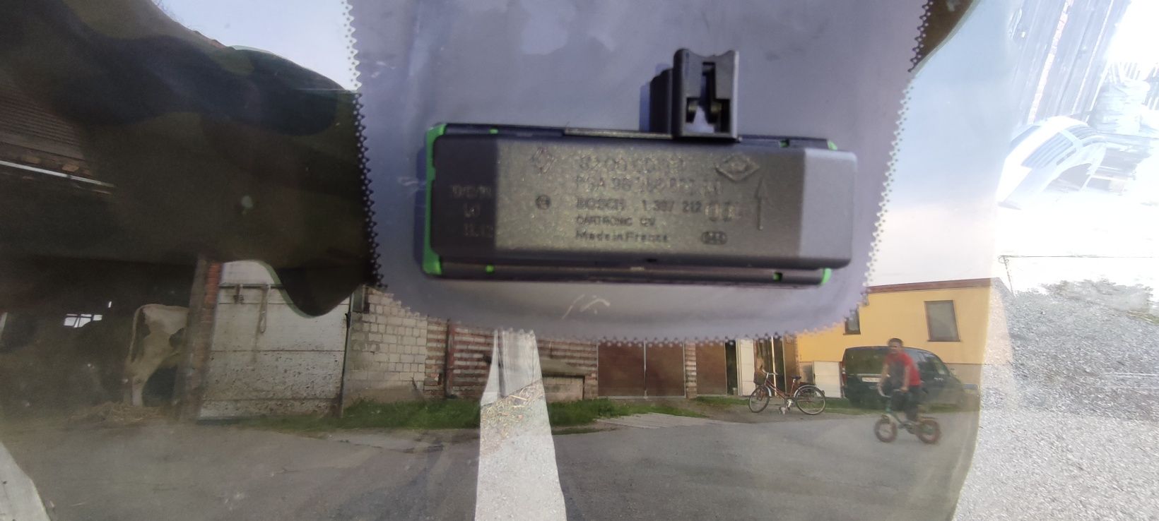 Peugeot 206 szyba przednia czołowa z sensorem i inne