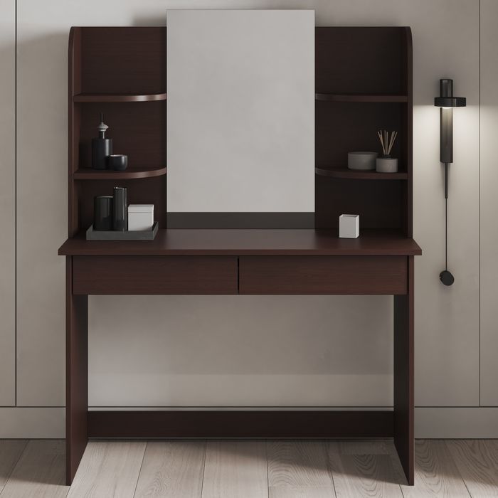 Стіл, туалетний стіл для макіяжу з шухлядою, столик з дзеркалом