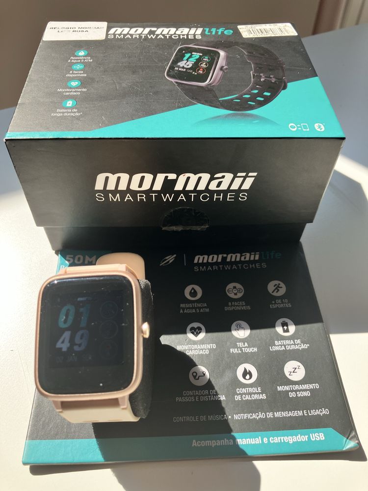 Smartwatches relogio Mormaii touchscreen  molifeah