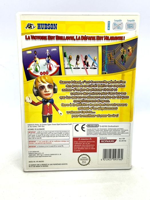 Games Island Nintendo Wii Po Angielsku
