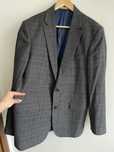 100% wełna marynarka w kratę Chester Barrie L Wool