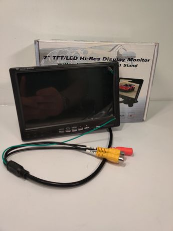 TFT Led монітор 7" для камери в авто 12/24v 2 режими Д/У