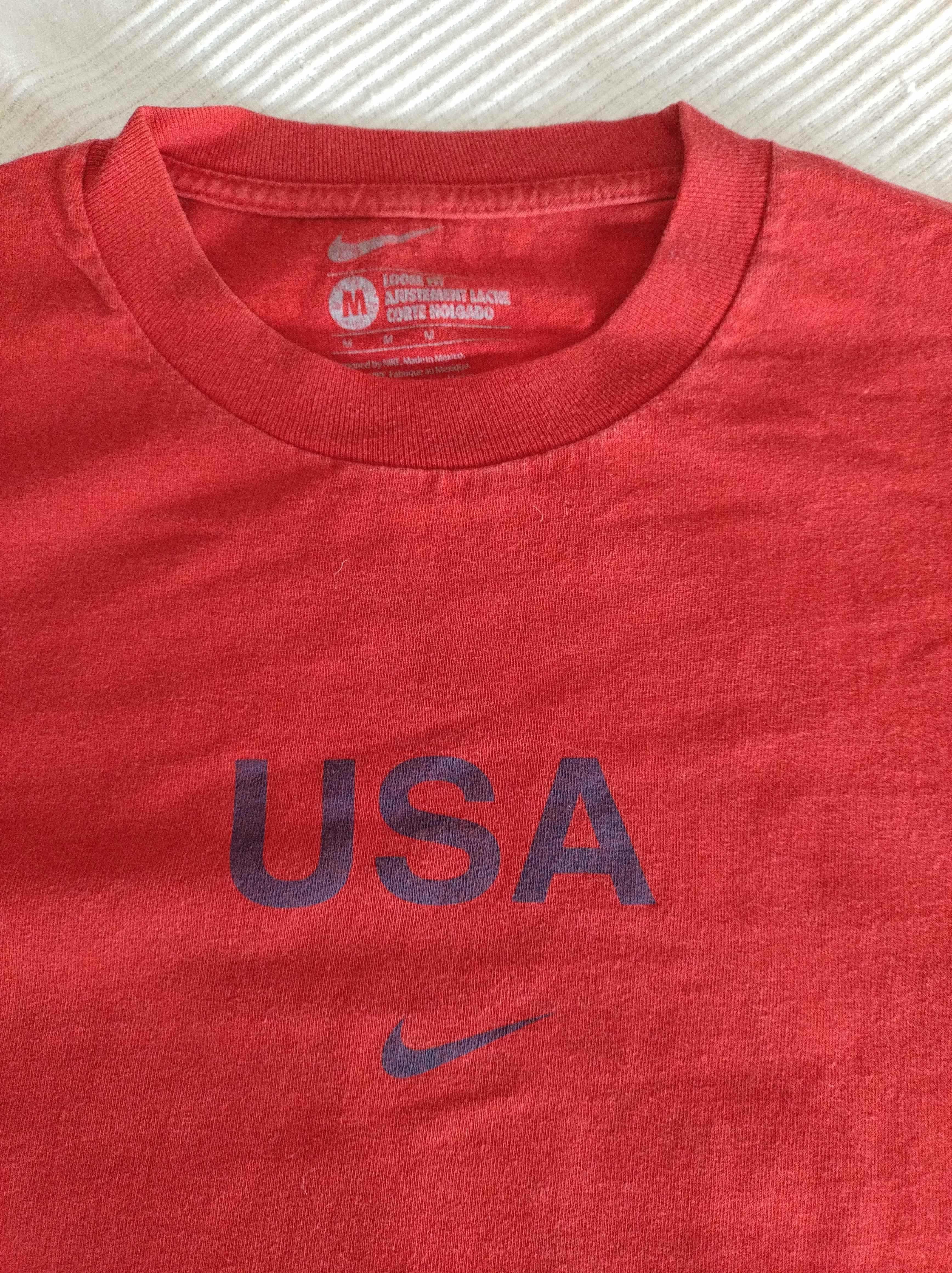 koszulka nike czerwona  rozmiar M USA