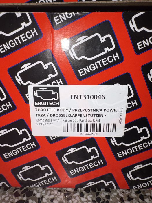 Przepustnica opel z18xe