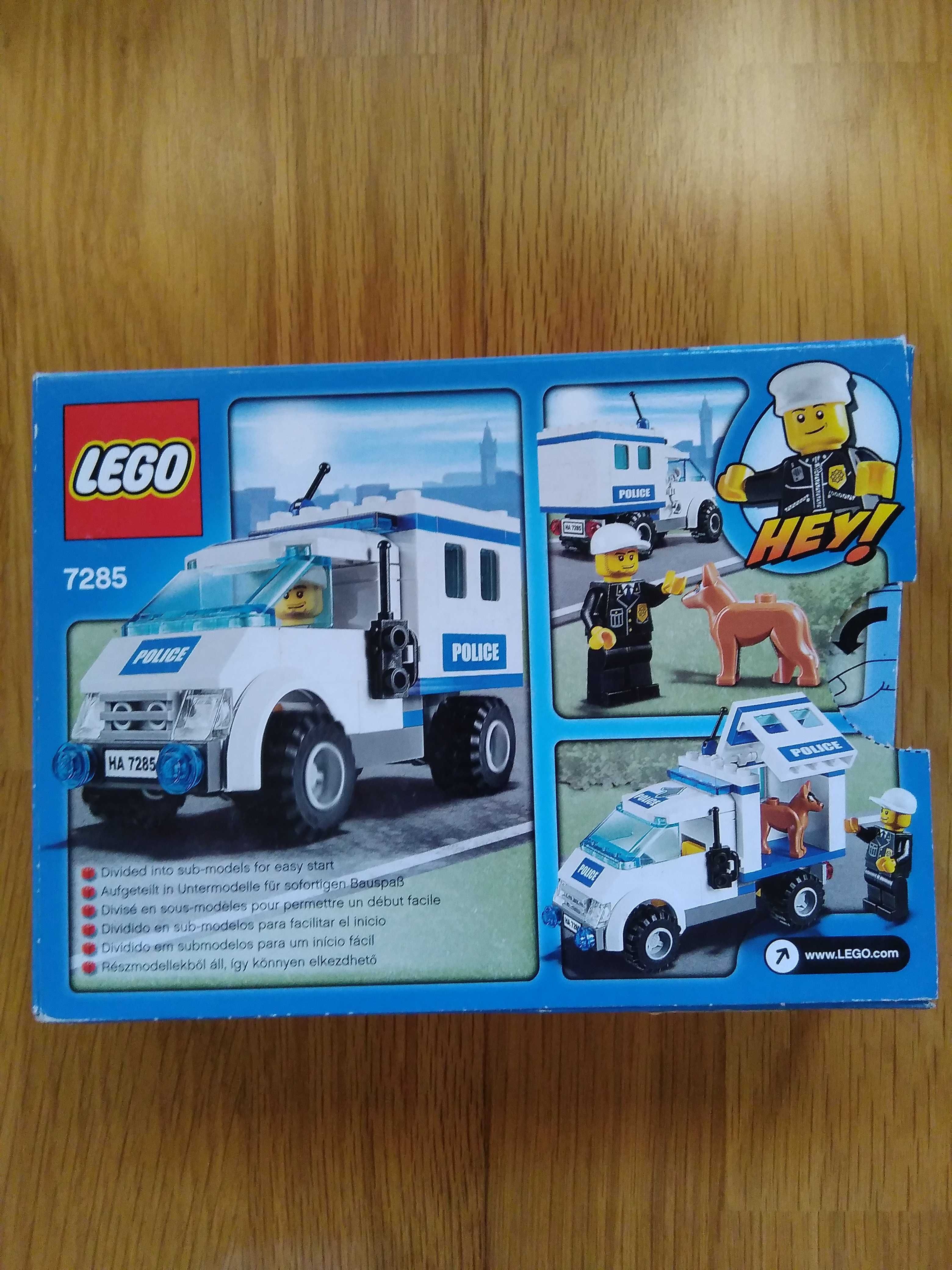 Lego city 7285 com caixa e instruções