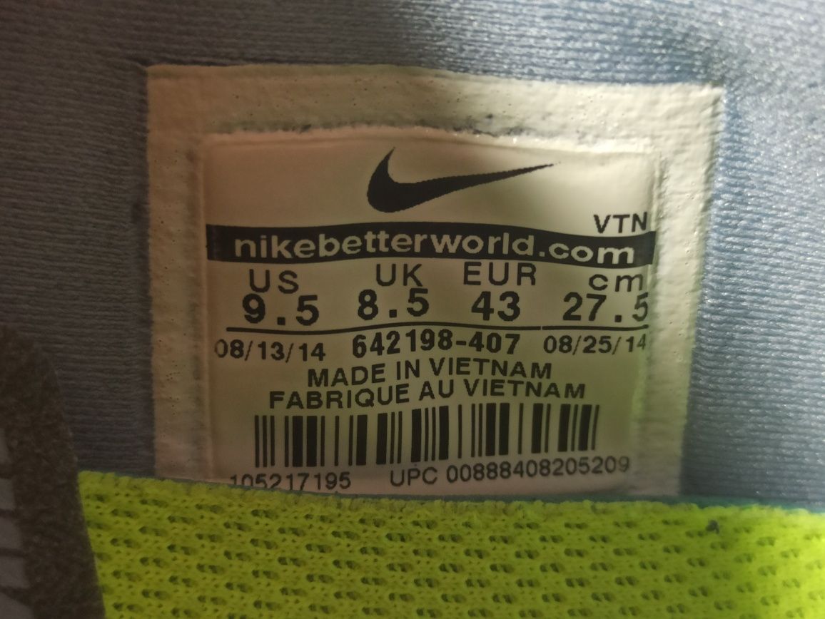 Кросівки Nike free 5.0, 43-27.5см