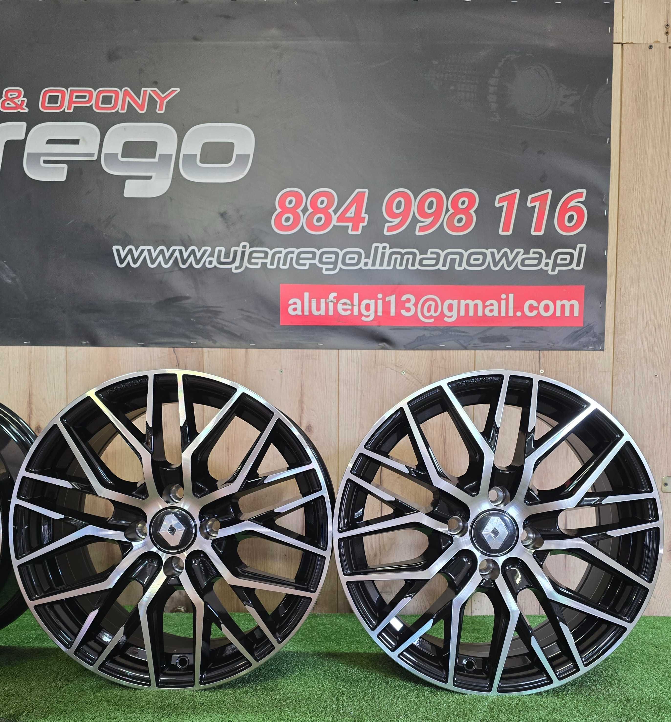 NOWE ALUFELGI RENAULT 16x4x100 - Captur,Clio.Modus,Twingo,ZOE