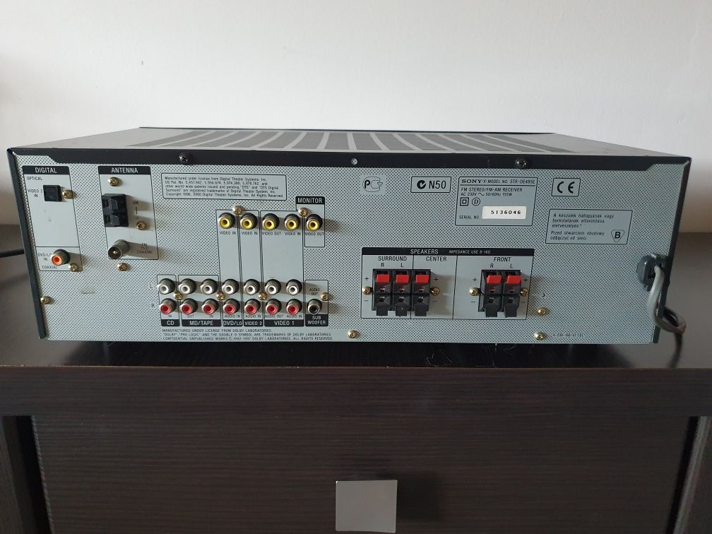 Amplituner Sony STR-DE 485e  5.1 Dts