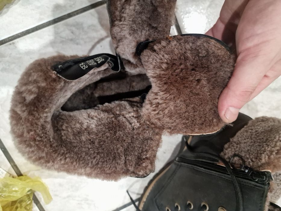 Buty Pomar Gore-tex śniegowce,kozaki botki trapery roz,39 glany,ykk