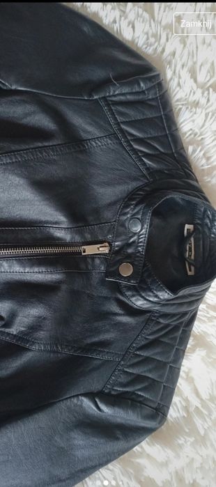 Czarna ramoneska, kurtka damska rozmiar XS