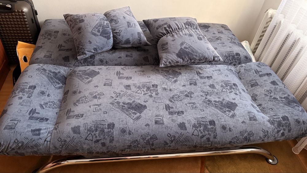 Диван велюровий розкладний