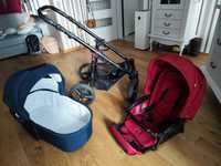 Wózek dziecięcy Bebetto Nico + fotelik i baza Maxi Cosi