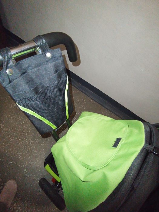 Велосипед с родительской ручкой