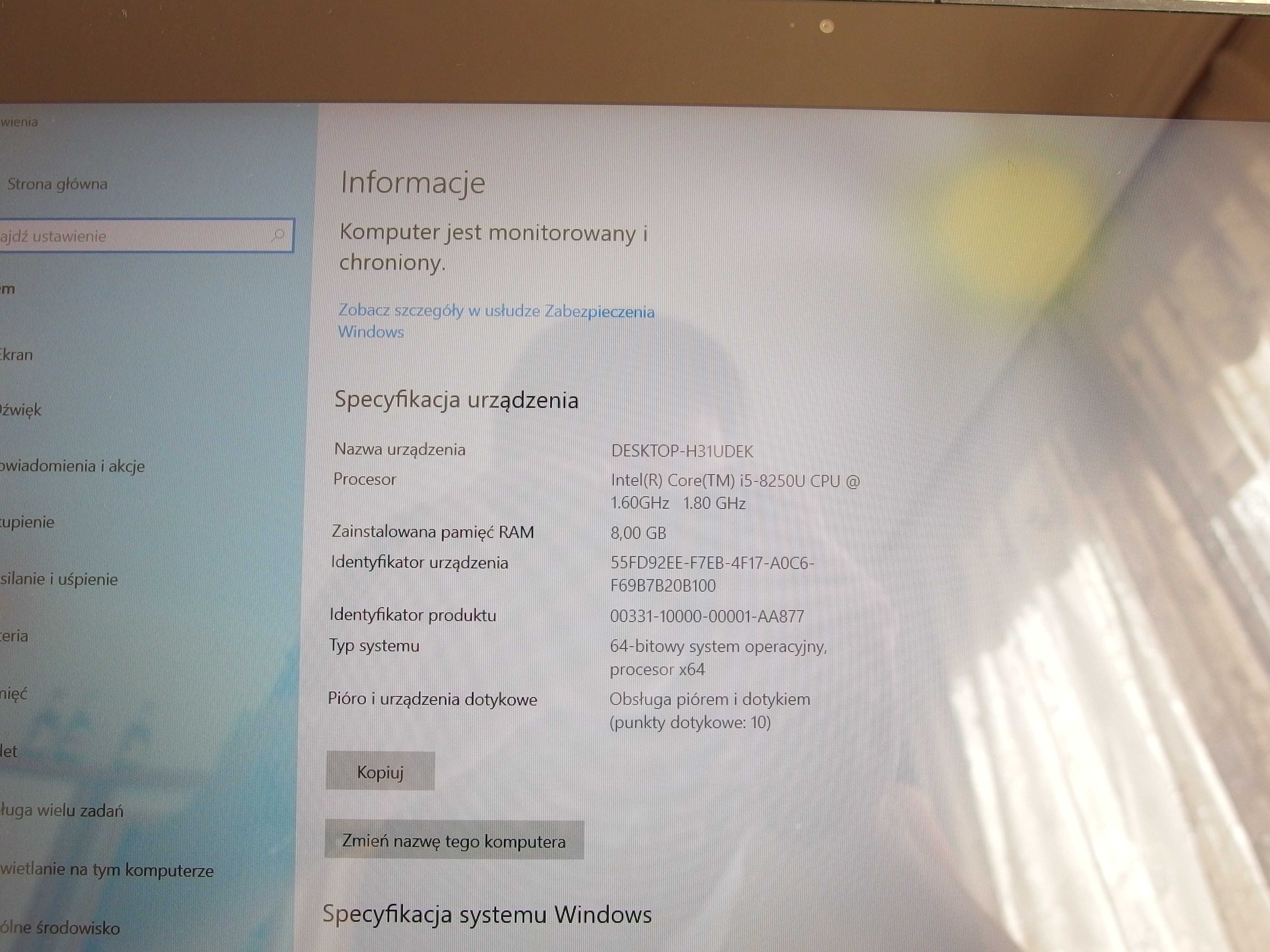 Laptop ACER Spin 5 SP515-51N-51GH i5-8250U SR3LA NB.GSF11.003