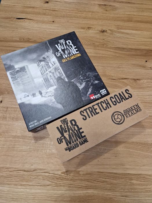 Gra planszowa This War Of Mine z ekskluzywnymi dodatkami