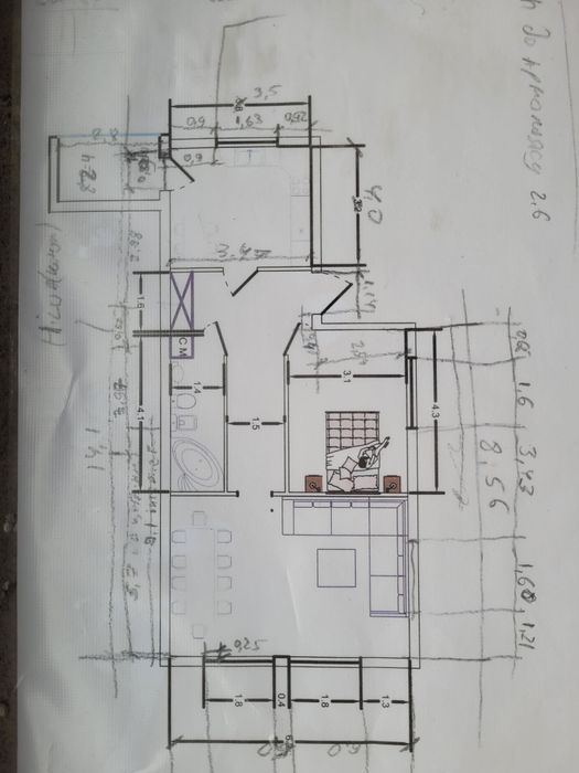 2к. "КОТЕДЖ", НОВОБУДОВА! 2/3, 60м2, Автон.оп! 56500уо!