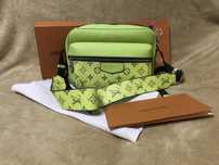 Saszetka nerka bumbag louis vuitton skora canvas