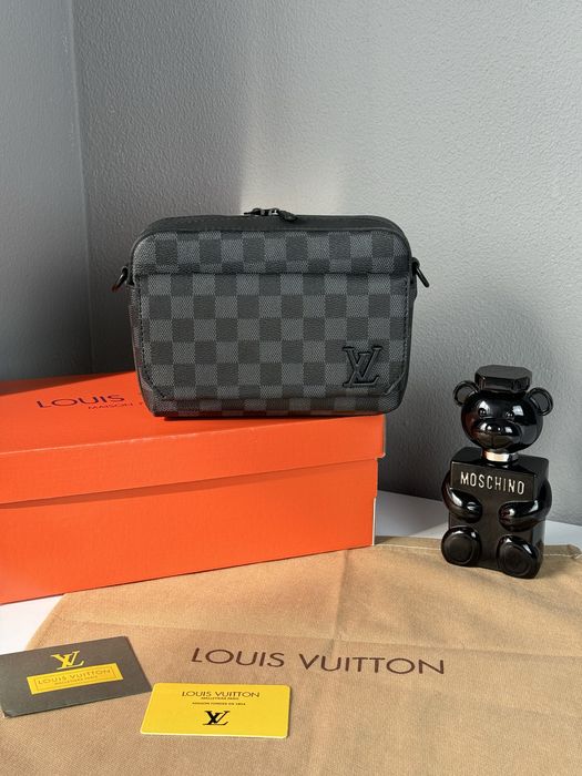 Мужская сумка Louis Vuitton чоловіча сумка барсетка месенджер клатч