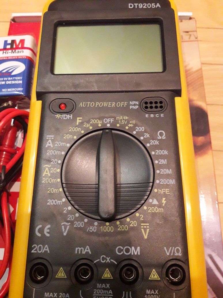 Мультиметр цифровойDT9205A ,DT9208A.