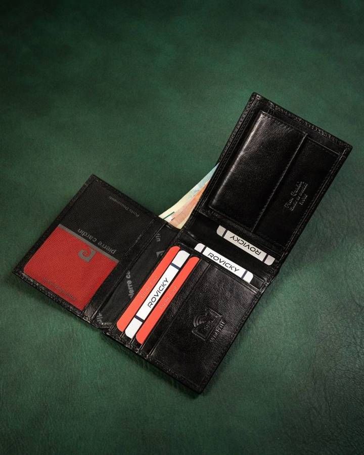 zestaw portfel i pasek skórzany pierre cardin