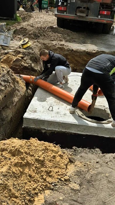 SZAMBO zbiornik betonowy na deszczówkę tanio z wykopem