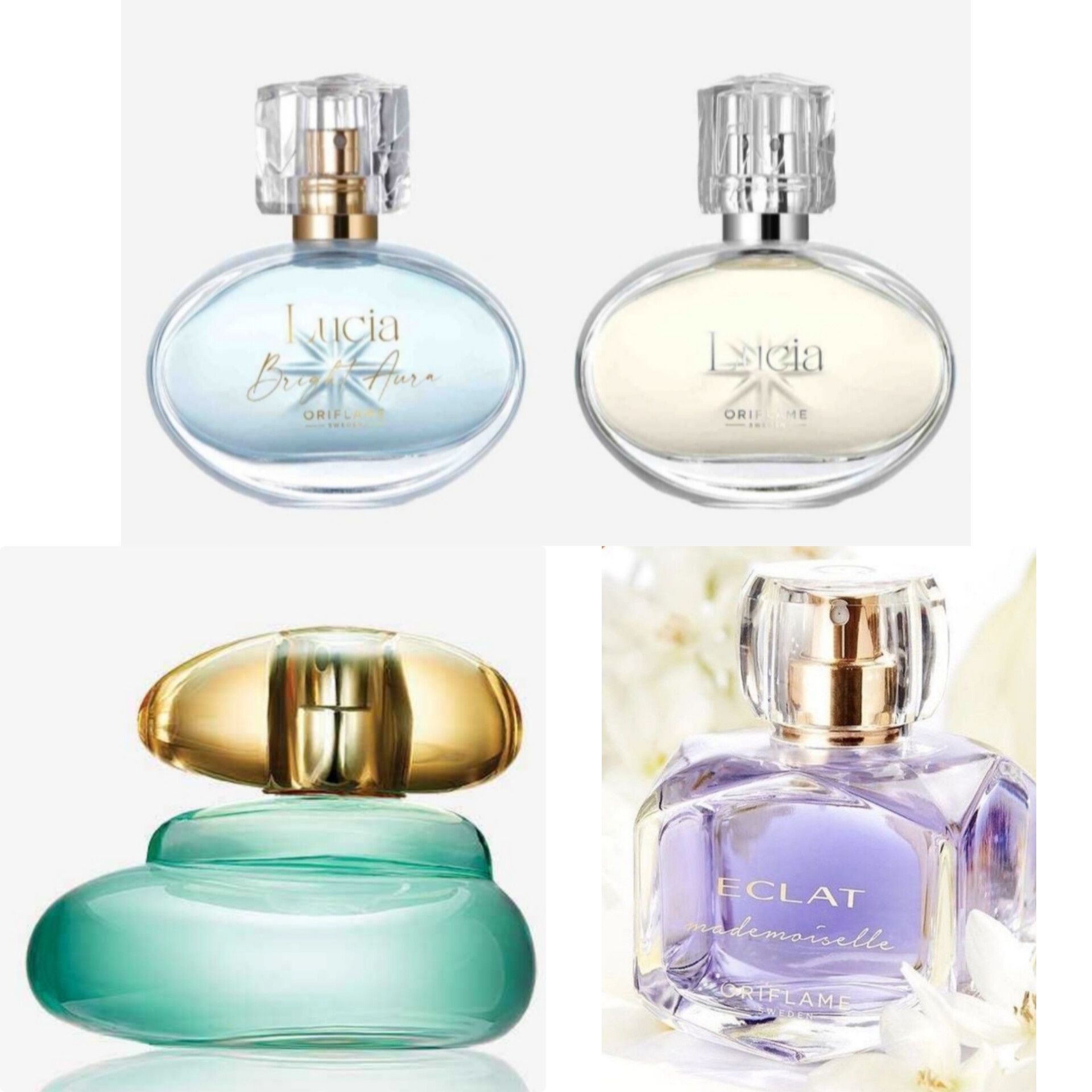 Elvie, lucia, lucia bright aura, eclat mademoiselle, , elvie Oriflame