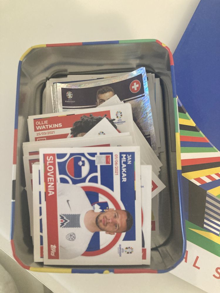 Troca de cromos euro 2024