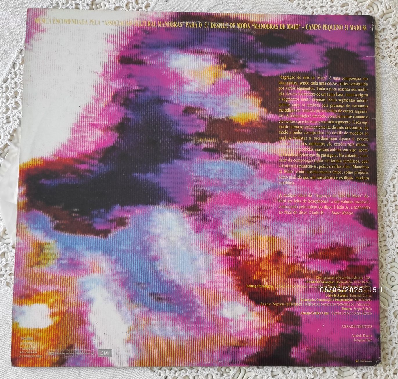 Nuno Rebelo - Sagração Do Mês de Maio 2 LP