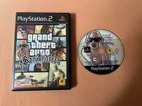 Gra na Playstation 2 Grand Theft Auto San Andreas gta