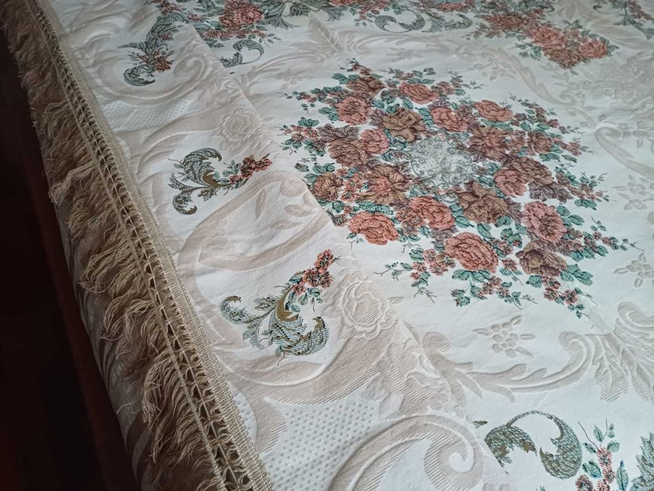 Colcha em Estopa em Linho