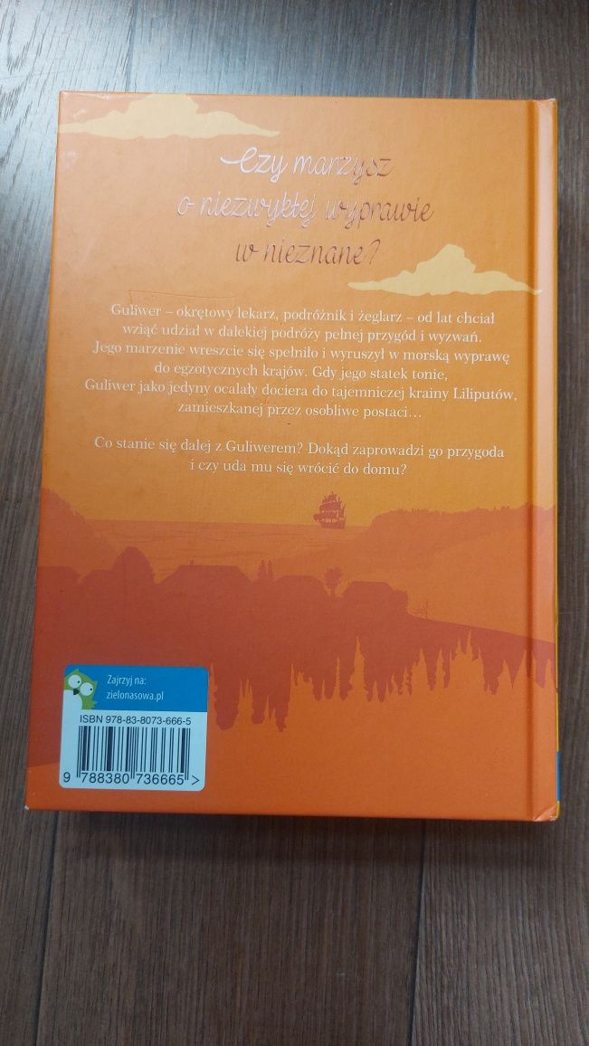 Książka "Podróże Guliwera" Jonathana Swifta