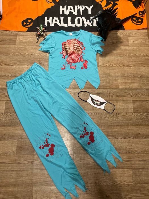 Костюм на хелоуін 10-11-12 років зомбі лікар