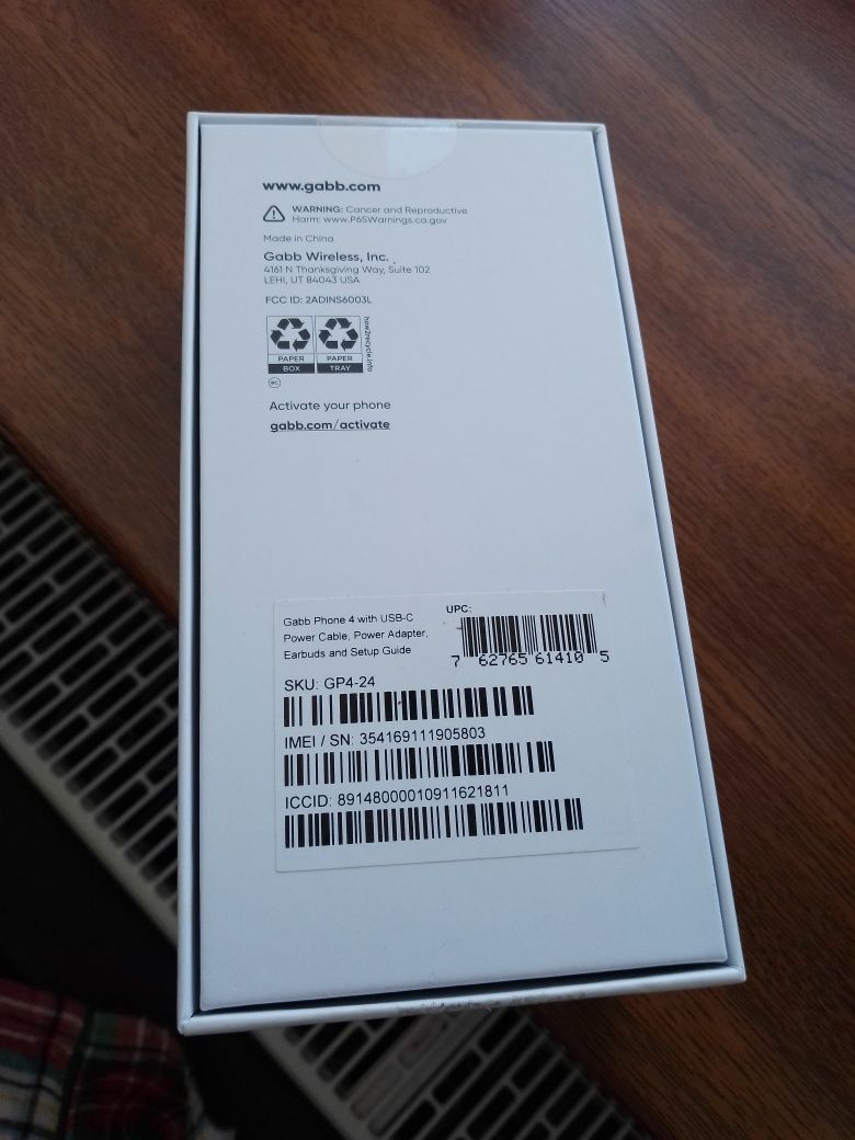 Gabb phone 4 Американський дитячий смартфон