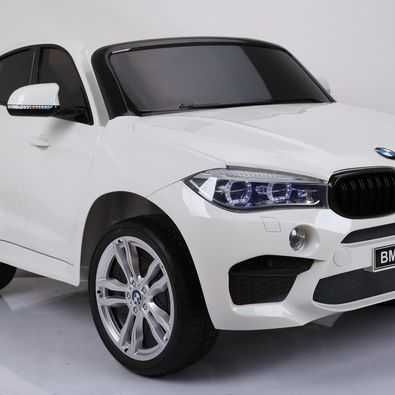 Auto Na Akumulator BMW X6M Czarne Dwuosobowy Fotel