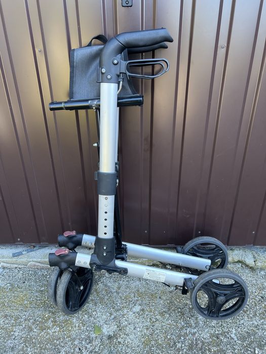 Sprzedam lekki aluminiowy chodzik/pchacz: firmy ROLLATOR