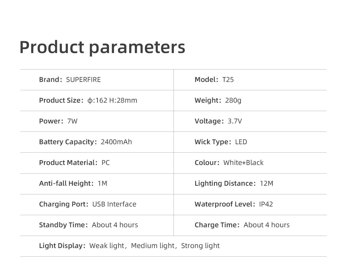 Светильник лампа светодиодная заряжаемая LED