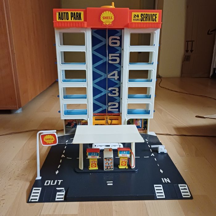 Brinquedo vintage/ garagem Shell