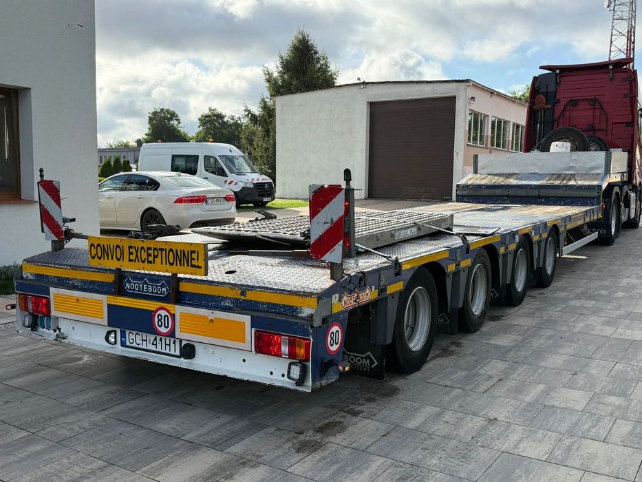 Nooteboom OSDS-58-04V  Czteroosiowa Rozsuwana Odstępstwa DMC 58 TON tylko 357 tyś km