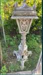 Candeeiro de jardim em alumineo 1.2 m altura