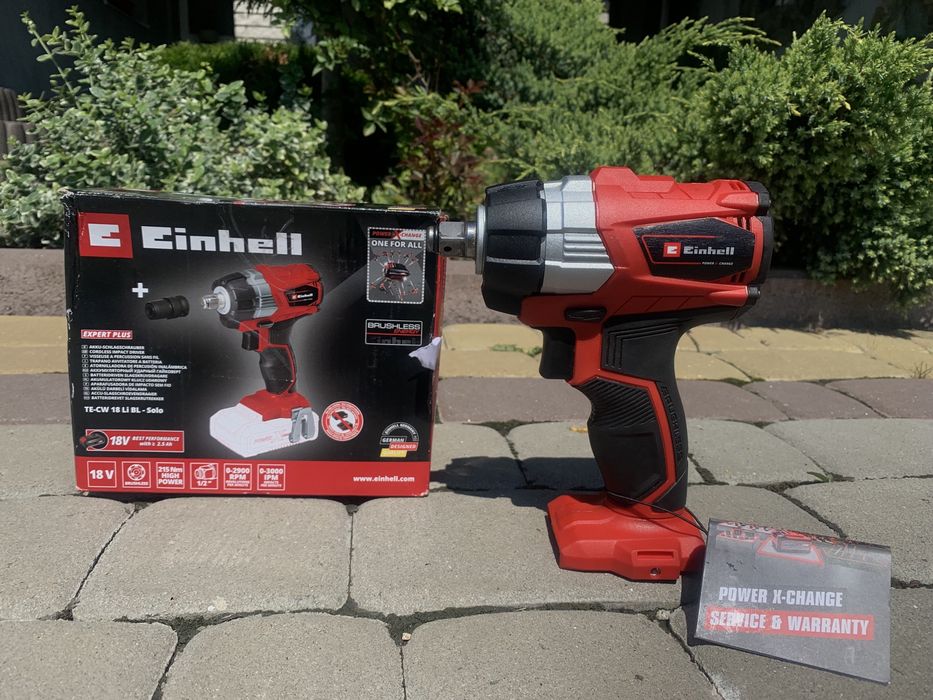 Гайковерт аккумуляторный Einhell TE-CW 18 Li BL - Solo