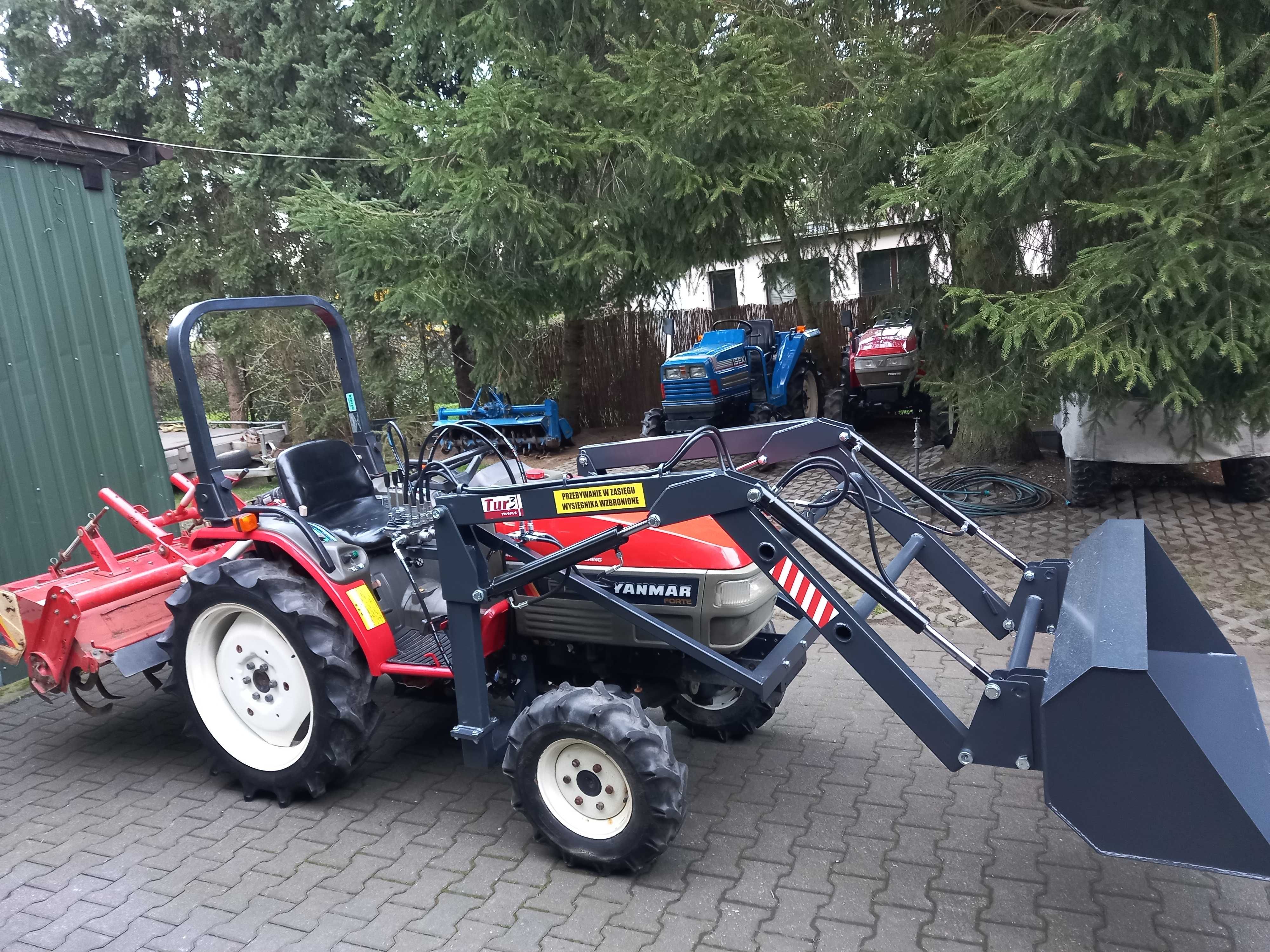 Traktorek Yanmar f 210 wspomaganie rewers tur zadbany