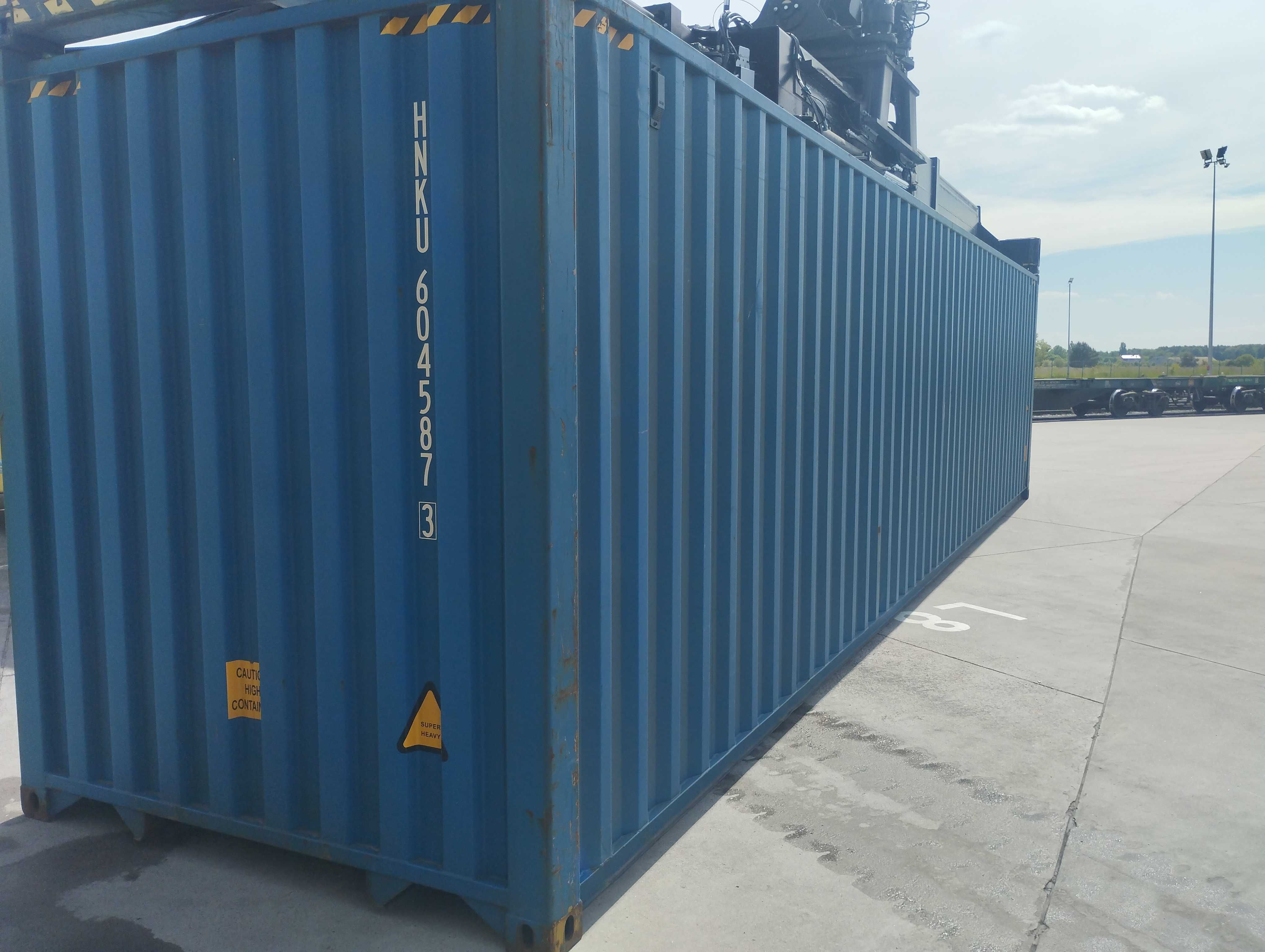 Kontener morski 40'HC 12metrowy / magazyn