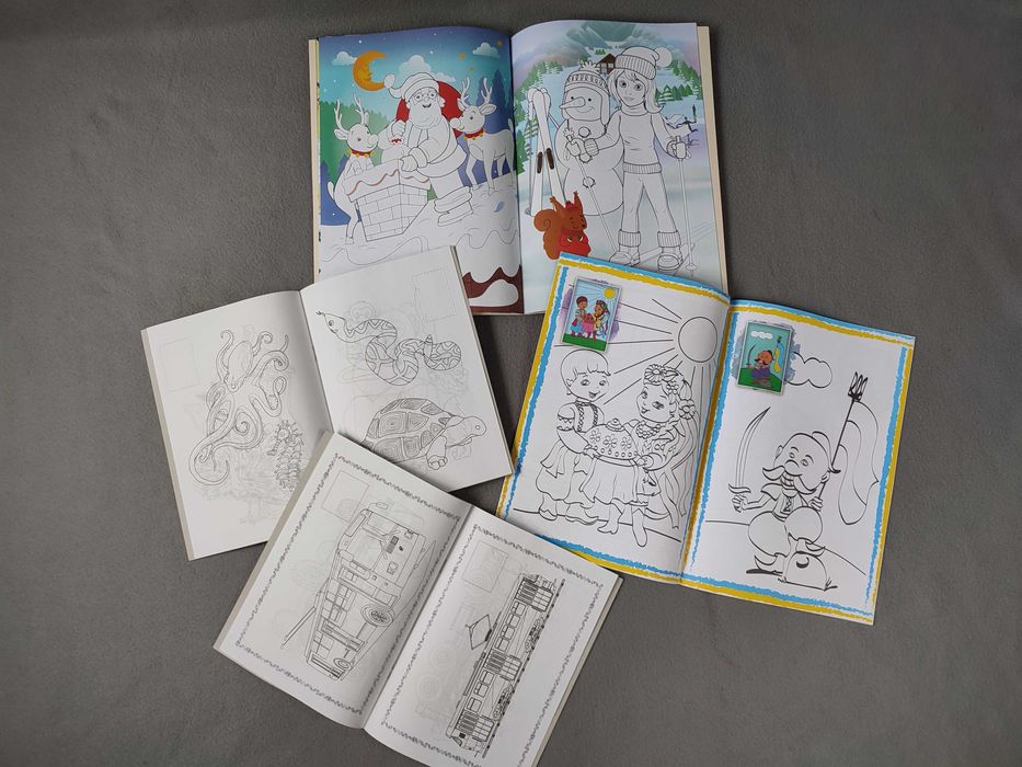 Раскраски разные 11 шт., продаются одним лотом